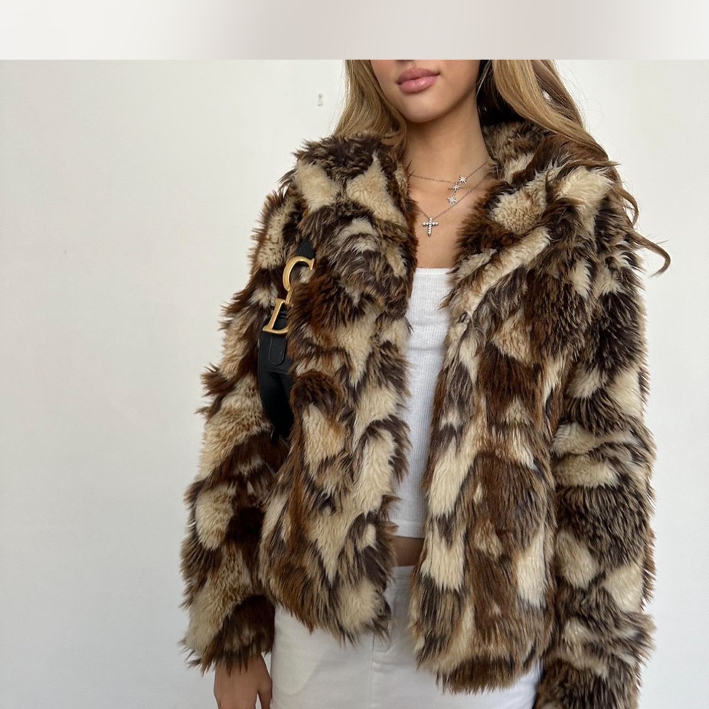 90’s Vintage fur coat